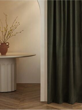 Lulu and Georgia SARAH SHERMAN SAMUEL
Striped Velvet Curtain Panel